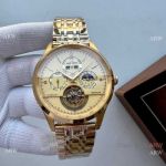 Copy Jaeger-LeCoultre Master Grande Tradition Tourbillon Watches All Gold 43mm